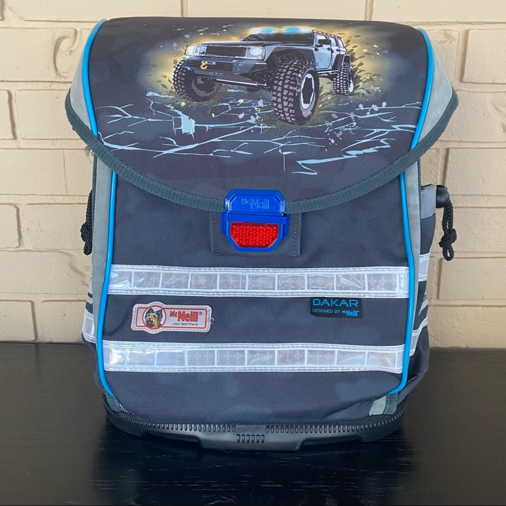 McNeill Ergo Light Satchel Backpack Schoolbag Children Youth Germany Dakar